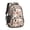 Black and White, variant on Black and White Cat and Mushroom Cute School Backpack Bag with Padded Back and Adjustable Shoulder Straps 16.9 X 12.6 X 5.9 Inches