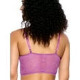 thumbnail image 2 of Felina Finesse Cami Bralette - Stretchy Lace Bralettes For Women - Sexy and Comfortable (Hyacinth, 1X-2X), 2 of 2