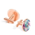 thumbnail image 3 of Cloud Men's Stainless Steel Cufflinks Set for Formal Attire Made of Stainless Steel, for Business Meetings or Special Events, 3 of 6