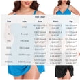 thumbnail image 4 of Nuoqisi Women Plus Size One Piece Swimsuit, Plain Flowy Tummy Control Swimdress, Push Up Full Coverage Beachwear 2026, 4 of 4