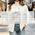 thumbnail image 2 of cocolona Womens Zipper Cardigan Sweater Trendy Crew Neck Long Sleeve Casual Sweater Knit Warm Fall Winter Cardigan, 2 of 6