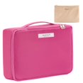 thumbnail image 1 of Neceser de viaje para maquillaje y cosméticos, ideal para mujeres y hombres (rosa), 1 of 5