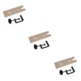 thumbnail image 4 of Transemion Bench Pin Clamp V Shape Slot Jewelers Workbench Jewelry Block Making Clip Style A 3Set, 4 of 6