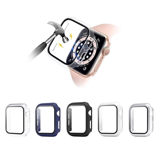 stanreset Protecteur d'Écran pour Smartwatch Coque Résistante à l'Usure Cadre Léger Multi-Couleurs Résistant aux Rayures Protecteur de Voyage Type1