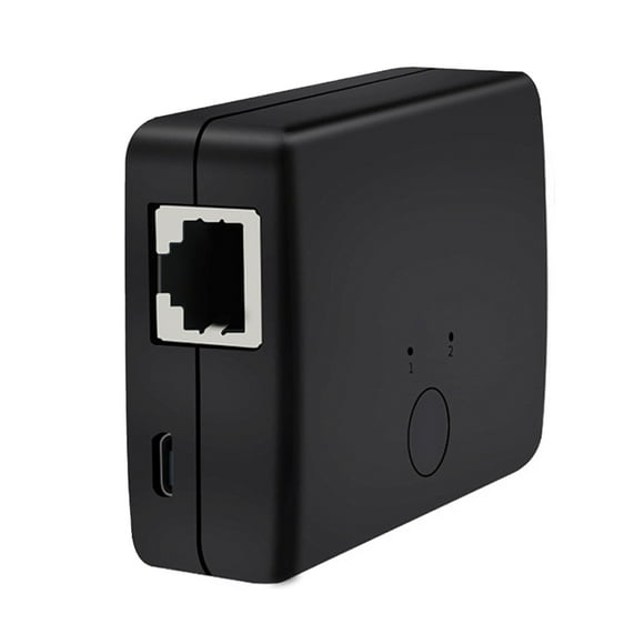 tamizeot 2-input 1-output 1000 Mbps Professional Network Switch Switcher Antistatic Sharing Adapter Hub Splitter Box Desktop
