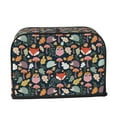 thumbnail image 2 of Picia Autumn Fox Owl Print 2 Slice Toaster Cover , Toaster Protector Dustproof Kitchen Appliance Cover, Kitchen Appliance Dustproof Protector, 2 of 7