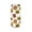E, variant on Men and Women Socks Funny Hamburger Fries 3D Print Sweat-absorbent Short-section Socks