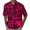 Z38-Hot Pink, variant on Men's Hawaiian Shirt Valentines Day Heart Short Sleeve Beach Button Down Causal Top Print Tropical Hawaii Shirts