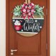 thumbnail image 4 of Christmas Wooden Party Background Wall Decoration Window Wall Hanging Garden Door Hanging Pieceses Wooden Door, 4 of 8