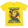 thumbnail image 4 of Transformers Optimus Prime and Bumblebee Boys 3 Pack Short Sleeve T-Shirts Tees for Little Kids, 4 of 7