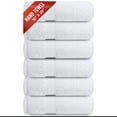 thumbnail image 3 of Infinitee Xclusives Premium Hand Towels - 100% Cotton - White Hand Towels | 16x28 inches | Pack of 6, 3 of 9