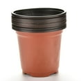 thumbnail image 3 of Flmtop 10 Pcs Petits Pots de Fleurs Ronds en Plastique Terracotta Jardinière Décoration Maison, 3 of 8