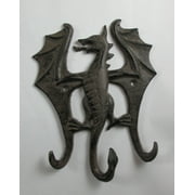 Cast Iron Wall Mounted Dragon Hook Key Rack