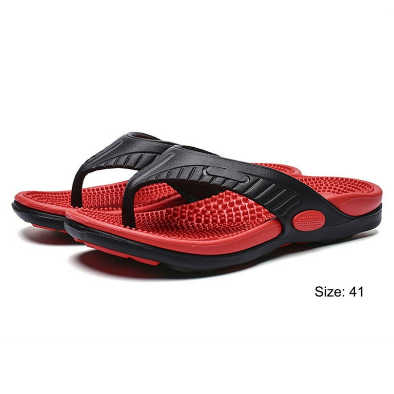 ABIDE Man Slippers Home Flops Shower Sandals Portable Travel