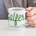 thumbnail image 6 of CafePress - Golfer Mug - 11 oz Ceramic Mug - Novelty Coffee Tea Cup, 6 of 6