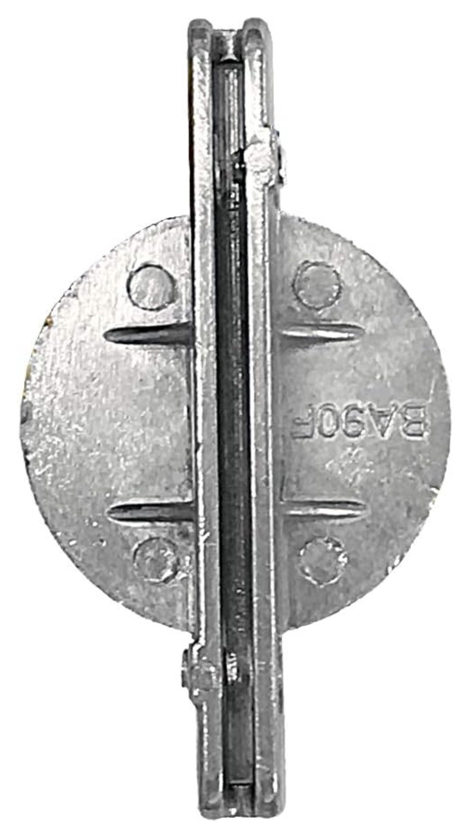 5 1/2" Slot - U-Channel Post Street Sign Bracket (Parallel), Bracket =Extruded Sign in 5.5 inch Slot