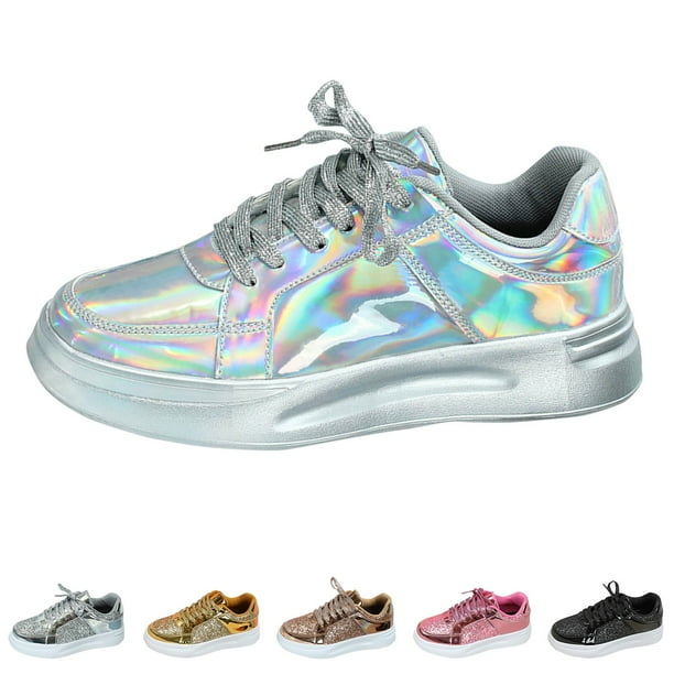 GHSOHS Womens Sneakers Plus Size Sports Shoes for Women White