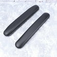 thumbnail image 5 of Armrest Pad, 2Pcs Universal Wheelchair Long Armrests Pad Armrest Cushion Replacement PVC Sponge Pad Patient Care Accessories Black, 5 of 5