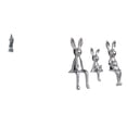 thumbnail image 1 of Estatua Familiar De Conejo Guan Yin, Accesorios De Adorno, Regalos Tradicionales, Figurita De Kuanyin, Escultura De Buda Femenina, Mesa De Exhibición De Escritorio, Centro De Mesa, Escultura, 1 of 8