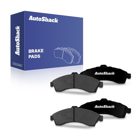 AutoShack Front Premium Ceramic Brake Pad Set for Chevrolet, GMC & Buick, Trailblazer 2002-2005 Envoy 2002-2005 SSR 2003-2006 Rainier 2004-2005 Envoy XUV 2004-2005, AWD RWD 4WD L6 4.2L V8 5.3L 6.0L