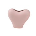 thumbnail image 4 of Jarrón de cerámica con forma de corazón, arreglo floral, decorativo, elegante y novedoso, florero para rosa, 4 of 8