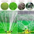 thumbnail image 3 of Aspersor de jardín, boquilla de riego ajustable, aspersor de césped automático giratorio de 360°, aspersor de riego automático de jardín para campo de verduras de jardín de césped (amarillo) Ormromra ZSY-1196, 3 of 5