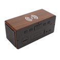 thumbnail image 2 of Wooden Digital Alarm Clock, LED Clock Decor Adjustable For Home For Men ANGGREK Otros, 2 of 8
