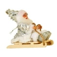 thumbnail image 1 of Figura de trineo de Papá Noel, estatua festiva de muñeca de Papá Noel, figura de esquí de Papá Noel para el hogar, fiesta, interior, mesa, escritorio Estilo I CUTICAT figuras de papá noel, 1 of 8