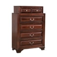thumbnail image 3 of Glory Furniture LaVita 6-Drawers Bedroom Chest in Cappuccino, 3 of 8