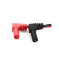 thumbnail image 2 of Unique Bargains 2pcs Black Red Multimeter Meter Test Lead Probe 4mm Banana Connector 1000V, 2 of 2
