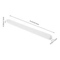 thumbnail image 4 of White Plastic Drawer Slide Rail for Furniture 235mm, 4 of 10