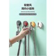 thumbnail image 2 of 4pcs Punch-free Strong Hooks, Bathroom And Toilet Door Back Hooks, 2 of 3