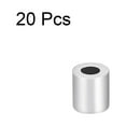 thumbnail image 3 of Unique Bargains M3 Aluminum Sleeve Crimp 3mm(1/8 In) Steel Wire Rope Button Stop 100 Pcs, 3 of 4