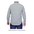 thumbnail image 2 of Camisa George Para Hombre Manga Larga Cuadros Verde Talla M, 2 of 4