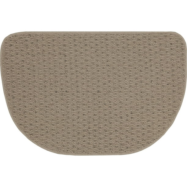 Mainstays 1' 6" x 2' 3" Solid Cocina Berber Kitchen Slice Rug Walmart