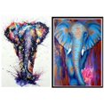 thumbnail image 1 of kit De Peinture Diamant 5d (lphant, 30 X 40 Cm), 1 of 5