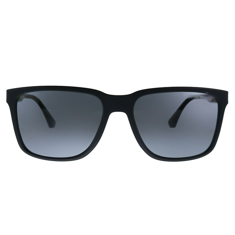 Emporio Armani Men s EA4047 506381 56 Black Square Sunglasses