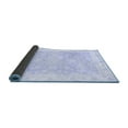 thumbnail image 2 of Ahgly Company Indoor Square Oriental Blue Traditional Area Rugs, 3' Square, 2 of 4
