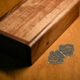 thumbnail image 4 of unbranded 10Jgo Bisagras Para Y Cajas Pequeñas Con Patrón Grabado Y Tono, 4 of 6