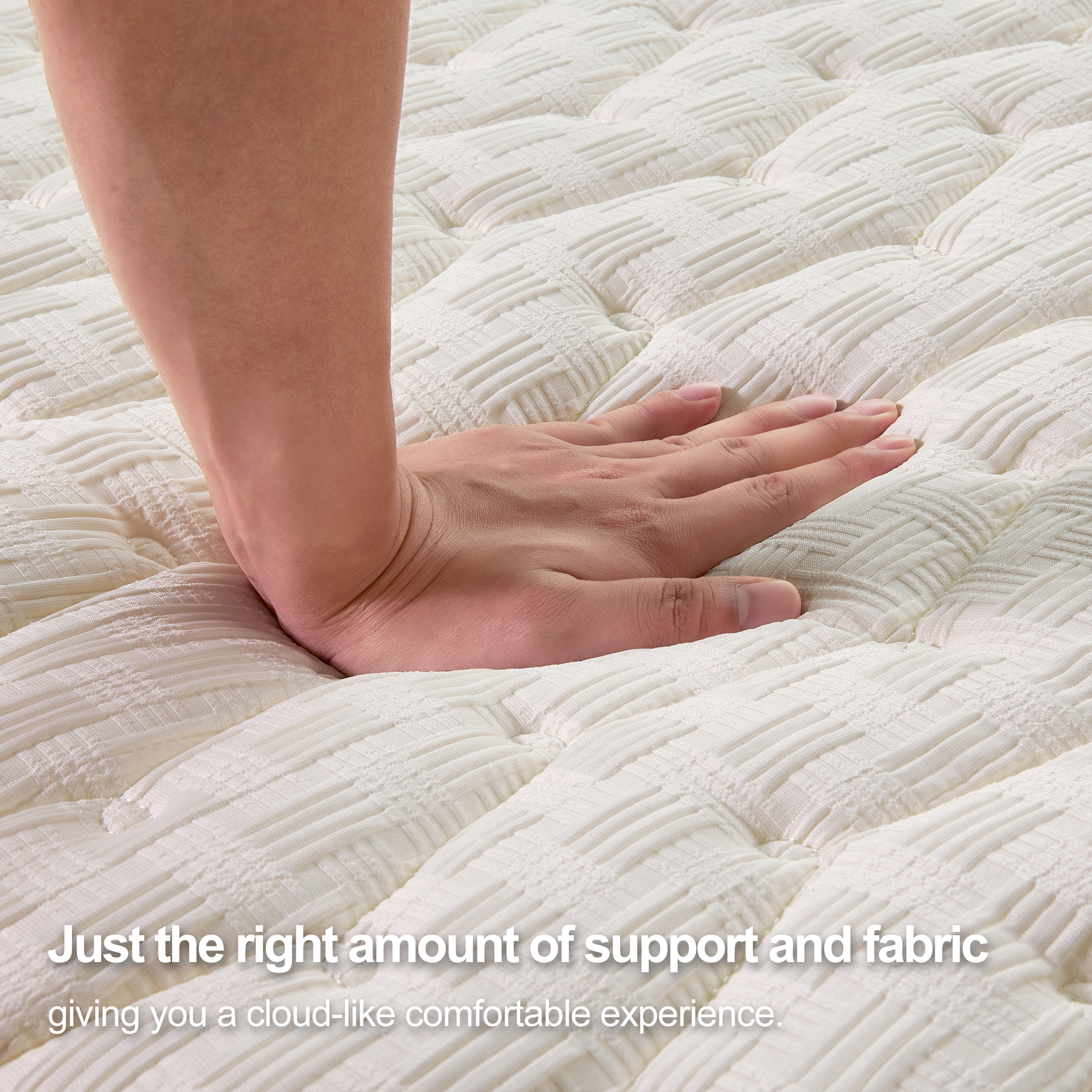 Premium Foam Mattress Topper -Extra Thick Modern Topper, Breathable & Hypoallergenic, Medium Firmness, Back Pain Relief & Comfort Support, Twin (75"x39")