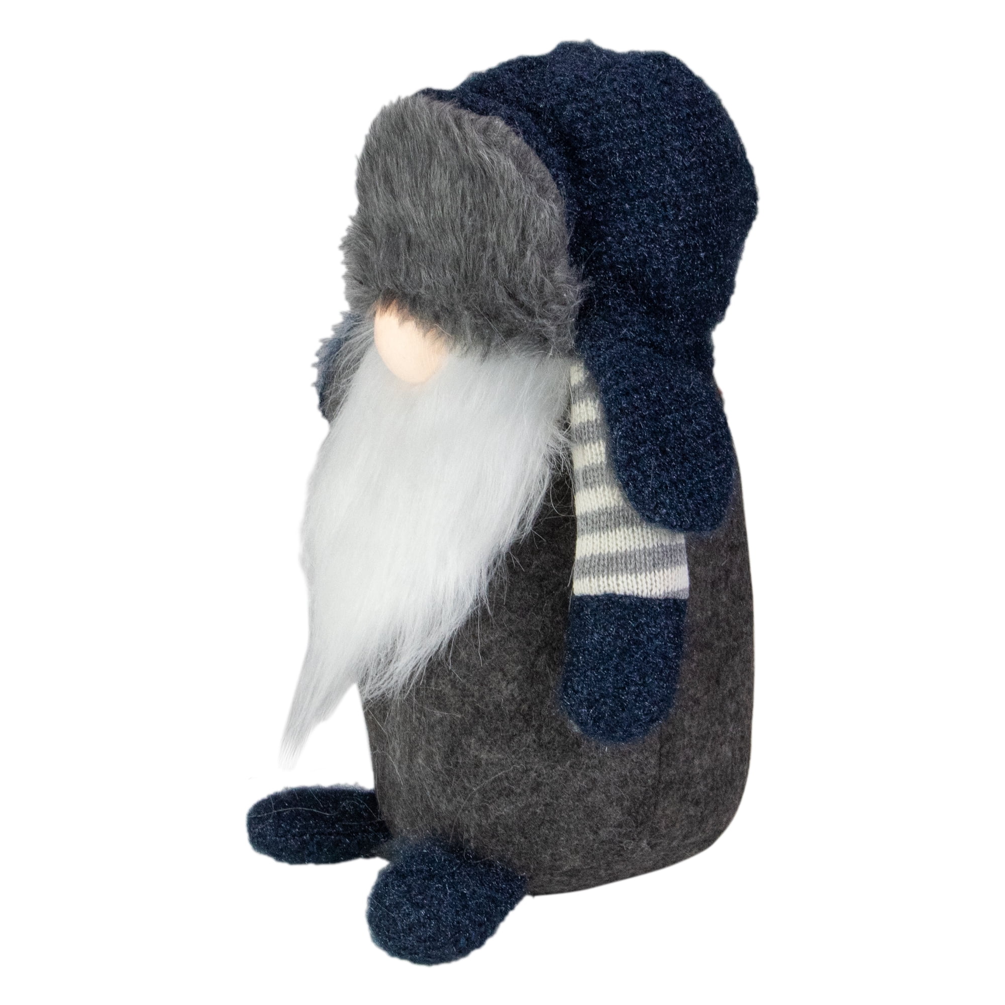 Northlight LED Lighted Standing Gnome Christmas Figure - 12.5" - Blue and Gray