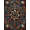 Orange, Pattern 4, variant on ODIKA 4'x6' Machine Washable Non-Slip Area Rug, Antique Burnt Orange High Traffic Rug, Grey, 1253568