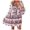 Pink, variant on asdoklhq Skirt for Women Plus Size,AZTEC STYLE TIERED TUNIC Holiday Style Bohemian Style Long Skirt Dress