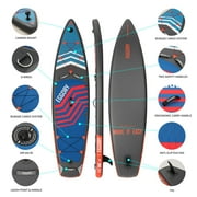 EGGORY Inflatable Stand up Paddle Board 11ft Fishing Paddle Board Wide Stable Design with Full SUP Accessories