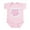 Petal Pink, variant on CafePress - Nana & Pop Pop Wrapped Around Infant Bodysuit - Baby Light Bodysuit, Size Newborn - 24 Months