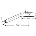 thumbnail image 7 of Hansgrohe 26801 Croma Select S 2 GPM Multi-Function Handshower - Nickel, 7 of 7