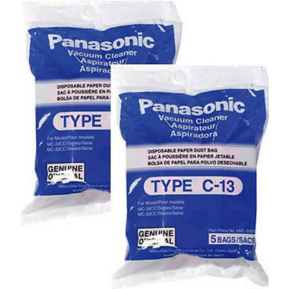 Panasonic Type C13 Bags AMCS5EP Genuine 10 Pack