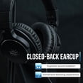 thumbnail image 4 of Auriculares Linsoul Kiwi Ears Division Over Ear 40 mm con cable Bla, 4 of 8
