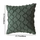 thumbnail image 3 of Funda de almohada de felpa con borlas de terciopelo - Fundas de almohada estándar de la India, acolchado resistente a las arrugas para decoración del hogar y la oficina, diseño suave y duradero, 3 of 5