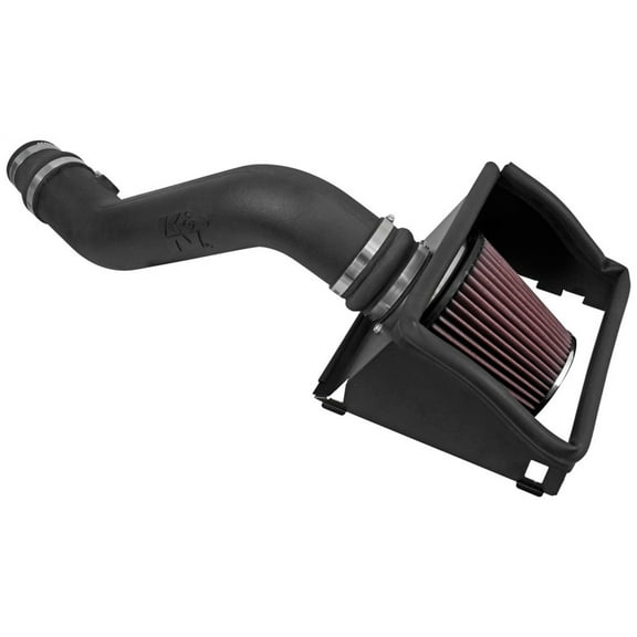 K&N Cold Air Intake Kit: High Performance, Guaranteed to Increase Horsepower: 2015-2016 FORD (F150) 63 - 2596